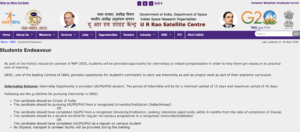 URSC Internship